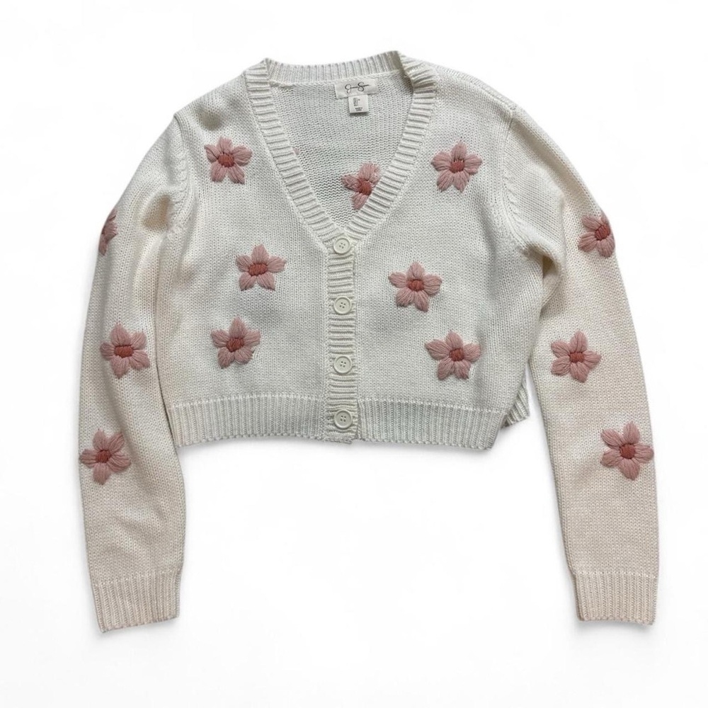 Jessica Simpson floral cardigan